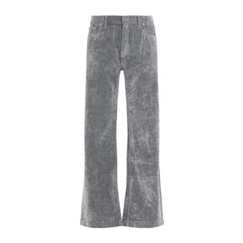 Aqua Blue Denim Jeans Casablanca , Blue , Heren