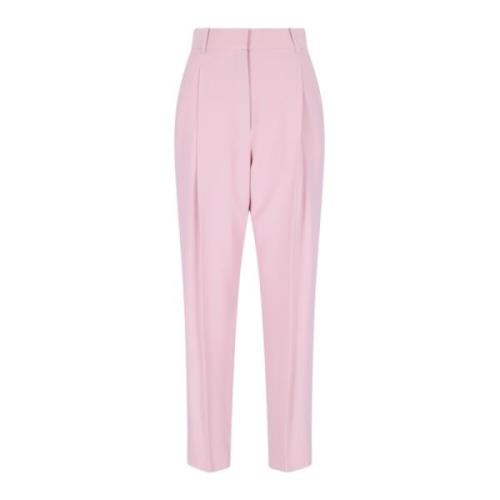 Roze Hoge Taille Chino Broek Alexander McQueen , Pink , Dames