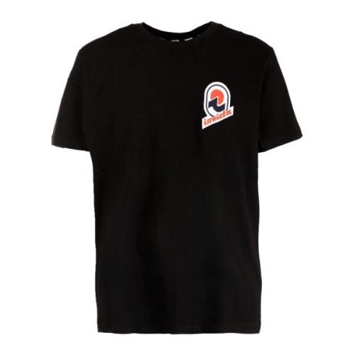 Stijlvolle T-Shirt Collectie voor Mannen Invicta , Black , Heren