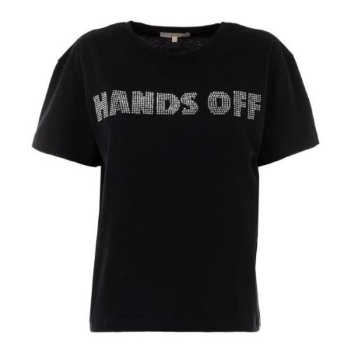 Damesmode T-Shirt Patrizia Pepe , Black , Dames