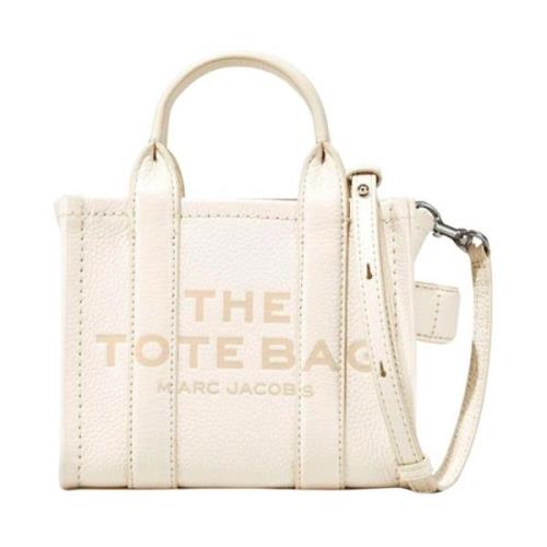 Witte Leren Tas met Fuchsia Patroon Marc Jacobs , White , Dames