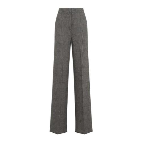 Prins van Wales Cognac Broek Max Mara , Gray , Dames