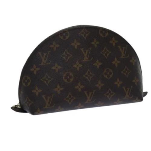 Pre-owned Canvas pouches Louis Vuitton Vintage , Brown , Dames