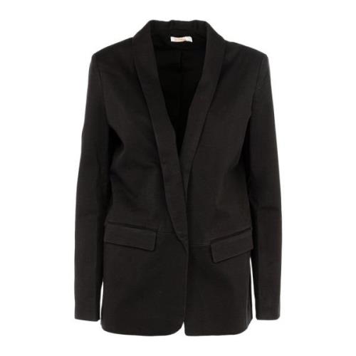 Zwarte Elegante Casual Dames Blazer Sun68 , Black , Dames