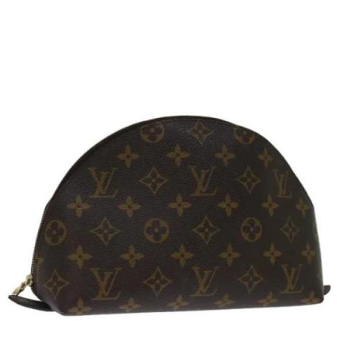 Pre-owned Canvas pouches Louis Vuitton Vintage , Brown , Dames