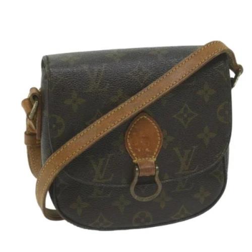 Pre-owned Canvas louis-vuitton-bags Louis Vuitton Vintage , Brown , Da...