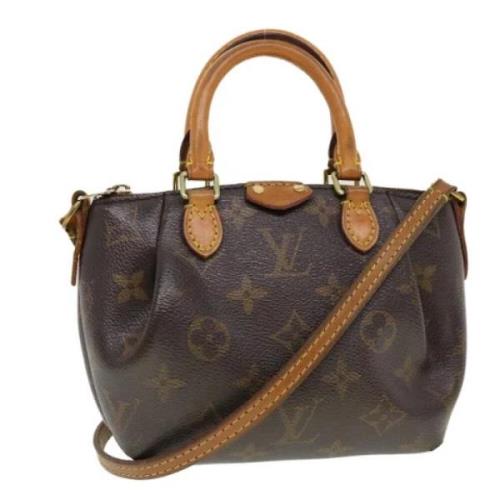 Pre-owned Canvas shoulder-bags Louis Vuitton Vintage , Brown , Dames