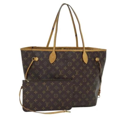 Pre-owned Canvas louis-vuitton-bags Louis Vuitton Vintage , Brown , Da...