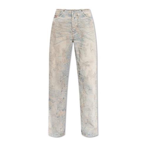 Jeans D-Arker-Fsf Diesel , Gray , Dames