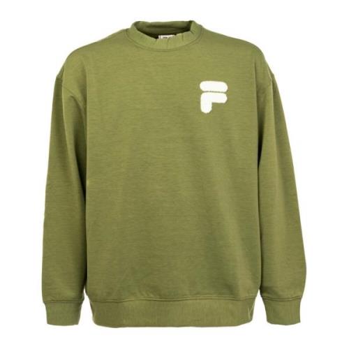 Mannen Winter Sweatshirt Groen Fila , Green , Heren