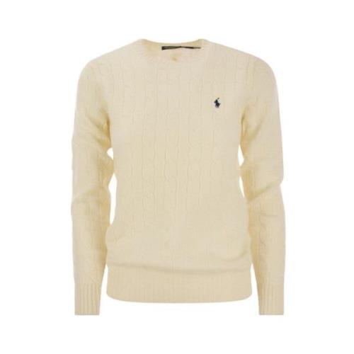 Trui met ronde hals Polo Ralph Lauren , Beige , Dames