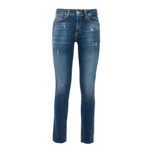 Dames Denim Blauwe Jeans Outlet Prijs Liu Jo , Blue , Dames