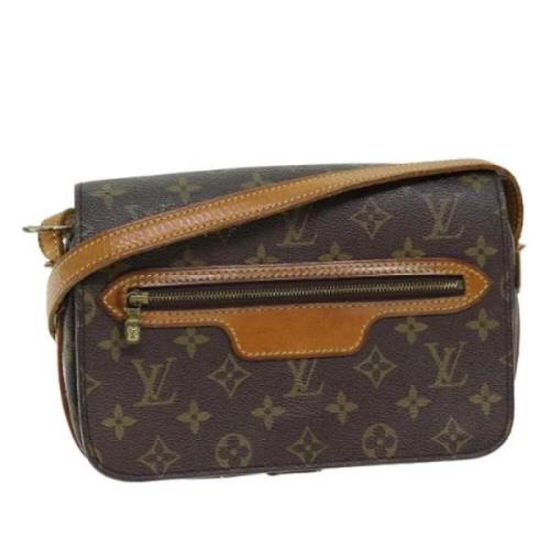 Pre-owned Canvas louis-vuitton-bags Louis Vuitton Vintage , Brown , Da...