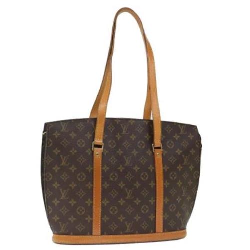 Pre-owned Canvas totes Louis Vuitton Vintage , Brown , Dames