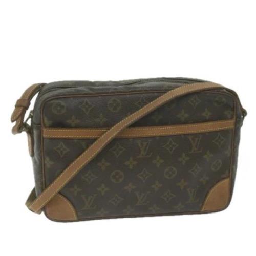 Pre-owned Canvas louis-vuitton-bags Louis Vuitton Vintage , Brown , Da...