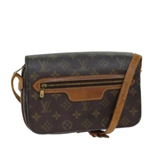 Pre-owned Canvas louis-vuitton-bags Louis Vuitton Vintage , Brown , Da...