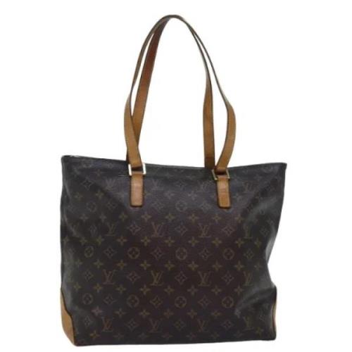 Pre-owned Canvas totes Louis Vuitton Vintage , Brown , Dames