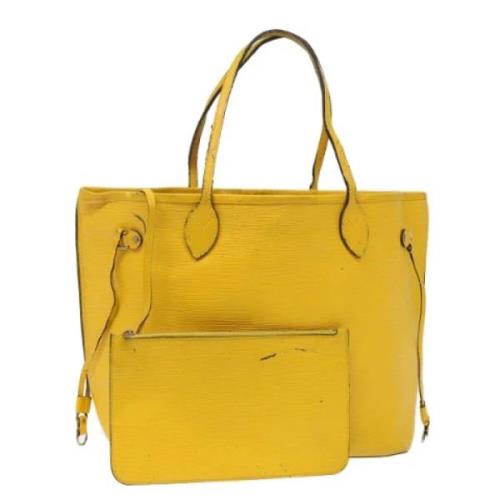 Pre-owned Leather louis-vuitton-bags Louis Vuitton Vintage , Yellow , ...