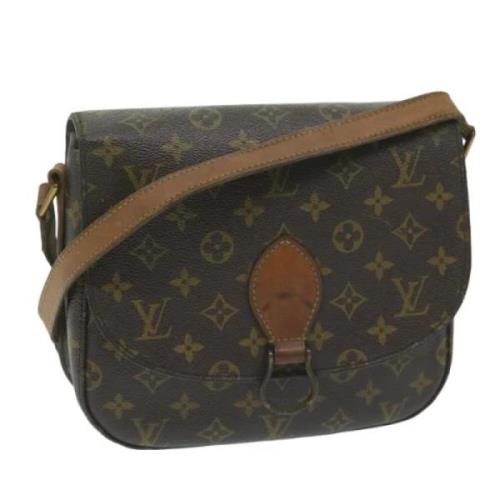 Pre-owned Canvas louis-vuitton-bags Louis Vuitton Vintage , Brown , Da...