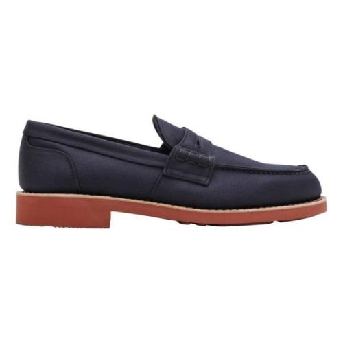 Klassieke Moccasin Loafer Schoen Church's , Blue , Heren