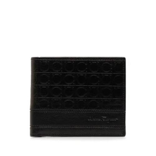 Pre-owned Leather wallets Salvatore Ferragamo Pre-owned , Black , Here...