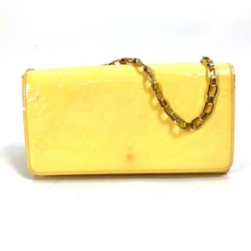 Pre-owned Fabric louis-vuitton-bags Louis Vuitton Vintage , Yellow , D...