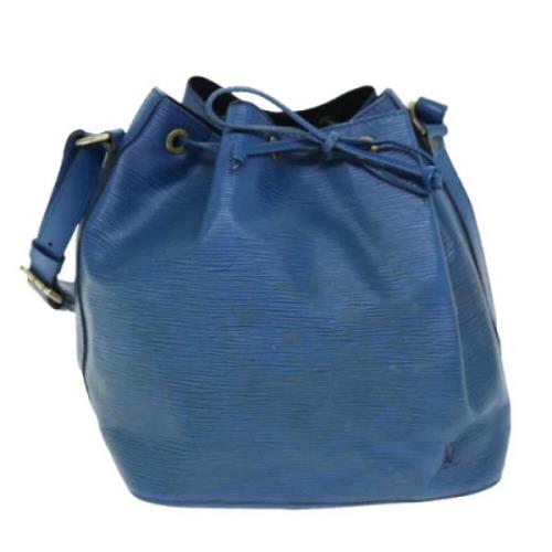 Pre-owned Leather louis-vuitton-bags Louis Vuitton Vintage , Blue , Da...