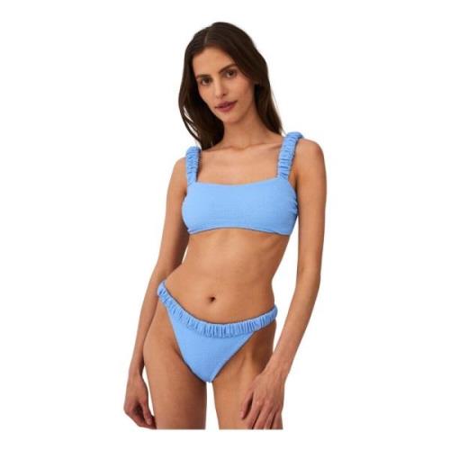 Good Luck Charm Bikini Top Baby Blue Undress Code , Blue , Dames