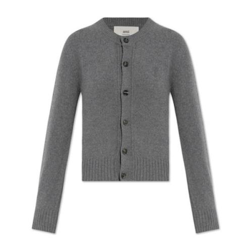 Kasjmier Vest Ami Paris , Gray , Dames