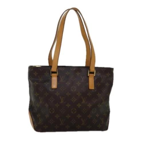 Pre-owned Canvas totes Louis Vuitton Vintage , Brown , Dames