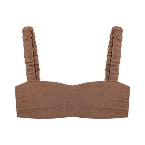 Chic Bikini Top Praline Undress Code , Brown , Dames