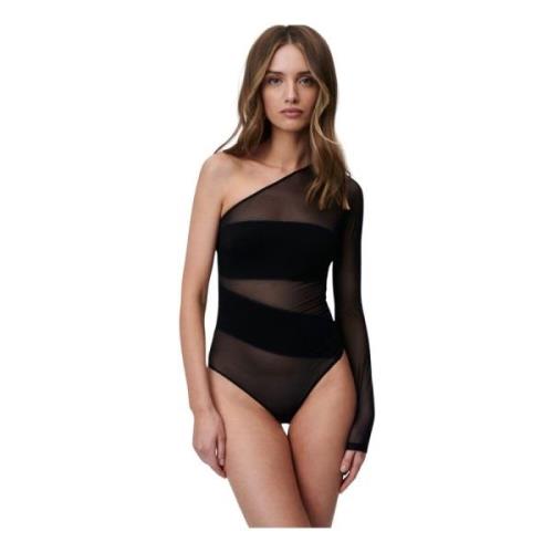 Stadse Chic Bodysuit Undress Code , Black , Dames