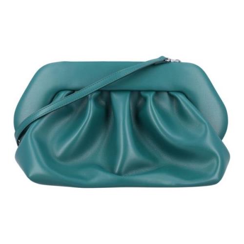 Groene Vegan Stof Clutch Handtas THEMOIRè , Green , Dames