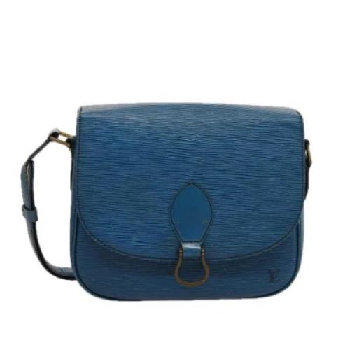 Pre-owned Leather louis-vuitton-bags Louis Vuitton Vintage , Blue , Da...