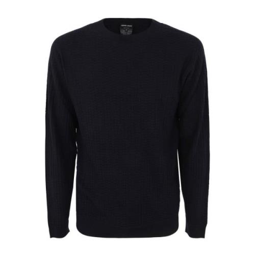 Sweatshirts Giorgio Armani , Blue , Heren