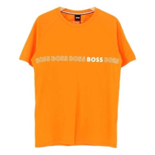 Slim Fit T-shirt Hugo Boss , Orange , Heren