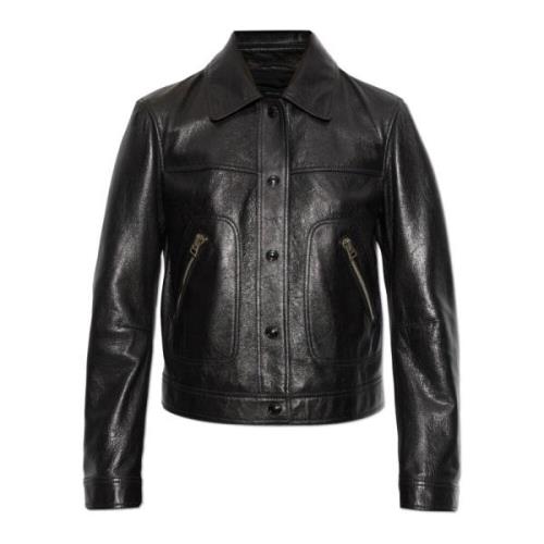 Leren jas Tom Ford , Black , Dames