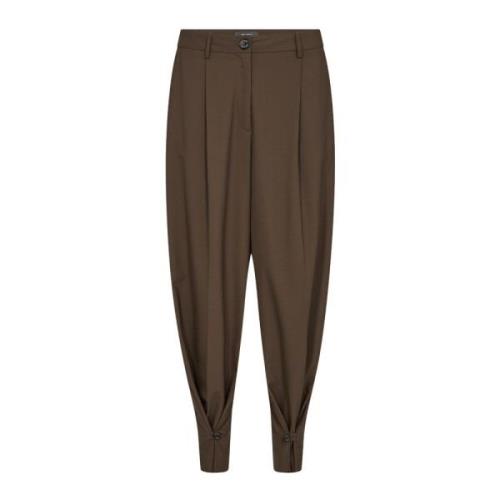 Rain Drum Loszittende Broek MOS Mosh , Brown , Dames