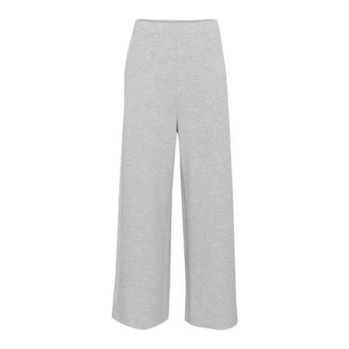 Zachte en comfortabele broek, Granite Melange InWear , Gray , Dames