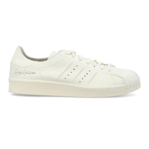 Witte Superstar Leren Sneakers Y-3 , White , Heren