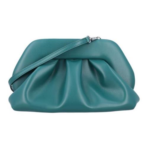 Groene Vegan Stof Clutch Handtas THEMOIRè , Green , Dames