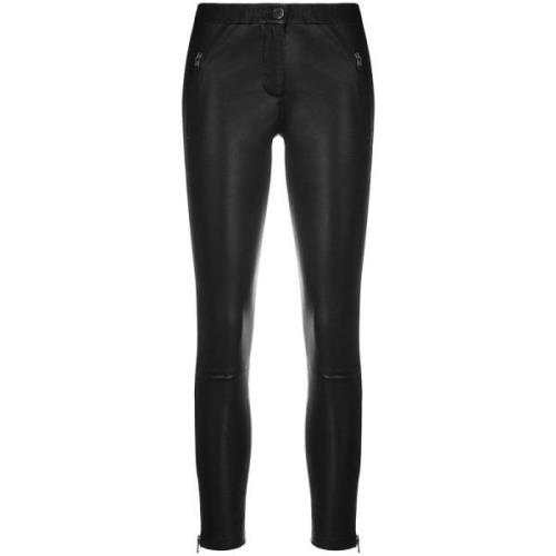 Stretch Fitted Biker Leggings Arma , Black , Dames