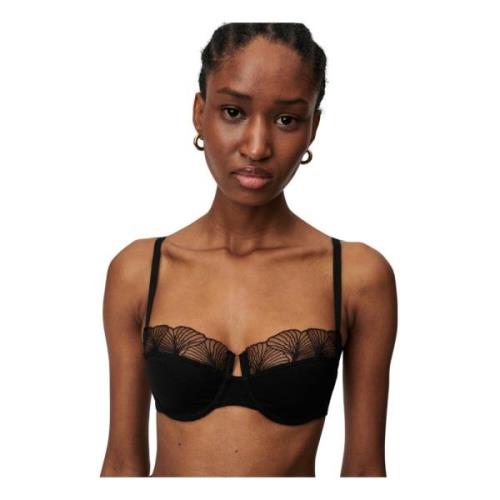 Kanten Beugel BH Undress Code , Black , Dames