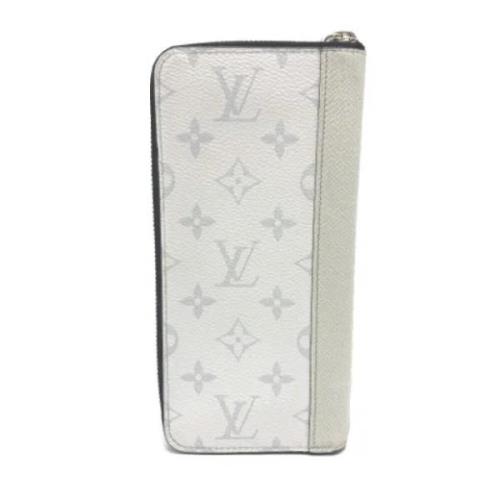 Pre-owned Fabric wallets Louis Vuitton Vintage , White , Dames