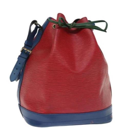 Pre-owned Leather louis-vuitton-bags Louis Vuitton Vintage , Red , Dam...