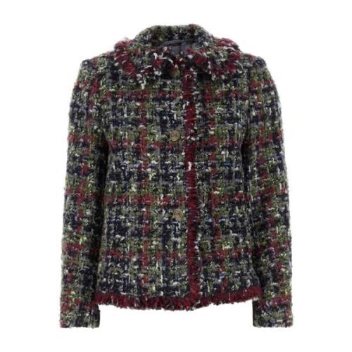 Kleurrijke Bouclé Blazer Etro , Multicolor , Dames