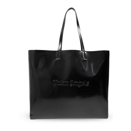 Shopper tas Palm Angels , Black , Dames