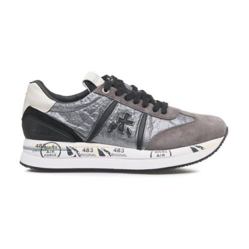 Grijze Sneakers Aw24 Damesschoenen Premiata , Gray , Dames