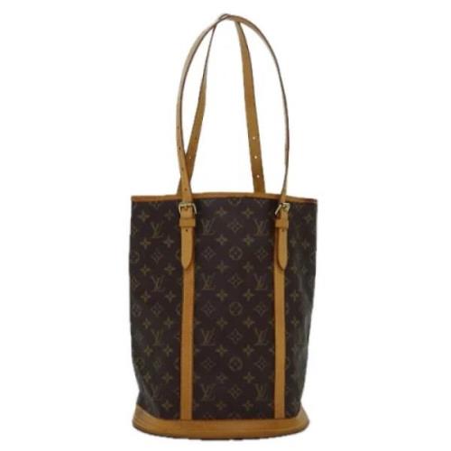 Pre-owned Canvas louis-vuitton-bags Louis Vuitton Vintage , Brown , Da...