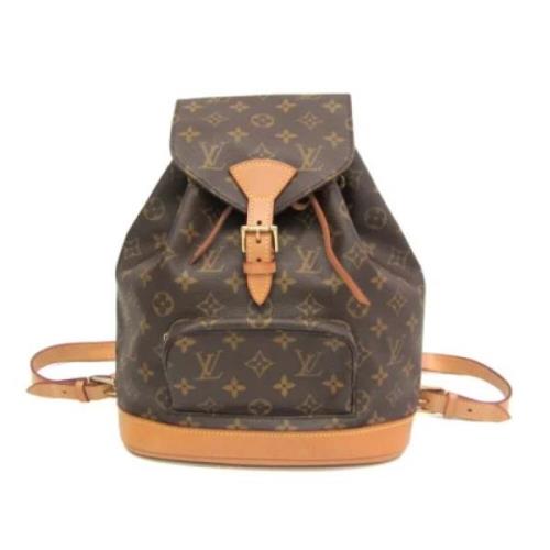 Pre-owned Canvas louis-vuitton-bags Louis Vuitton Vintage , Brown , Da...